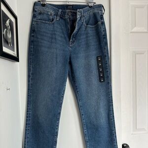 J. Crew Indigo Straight Leg Jeans